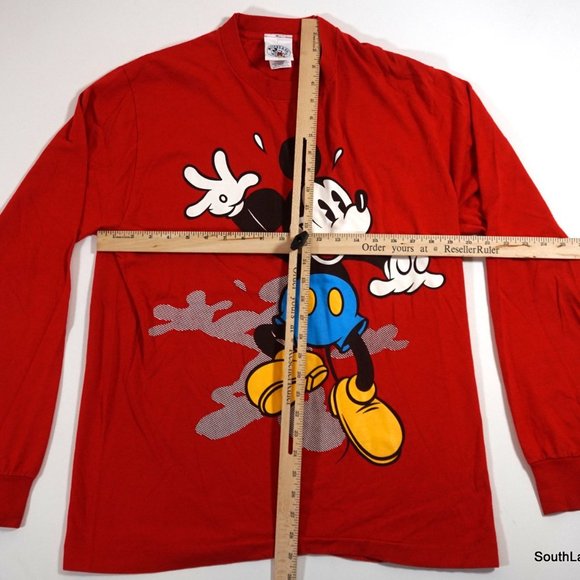 Vintage Mickey & Co Long Sleeve Dancing Mickey Tee - Picture 5 of 8